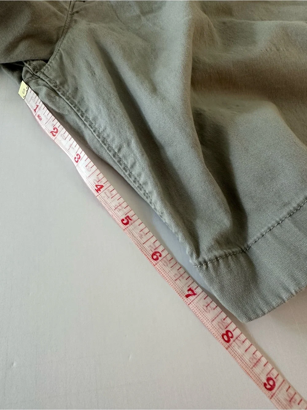 Faherty Island Life Chino Shorts Olive Green Mens Size 36 Summer Casual